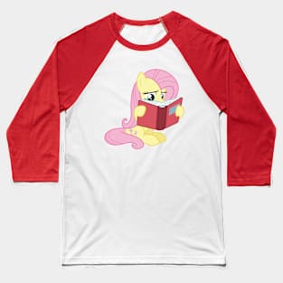 Fluttershy reading Baseball T-Shirt